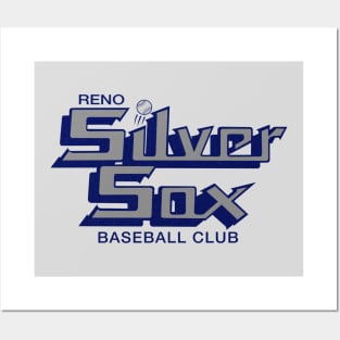 Defunct Reno Silver Sox Baseball Posters and Art